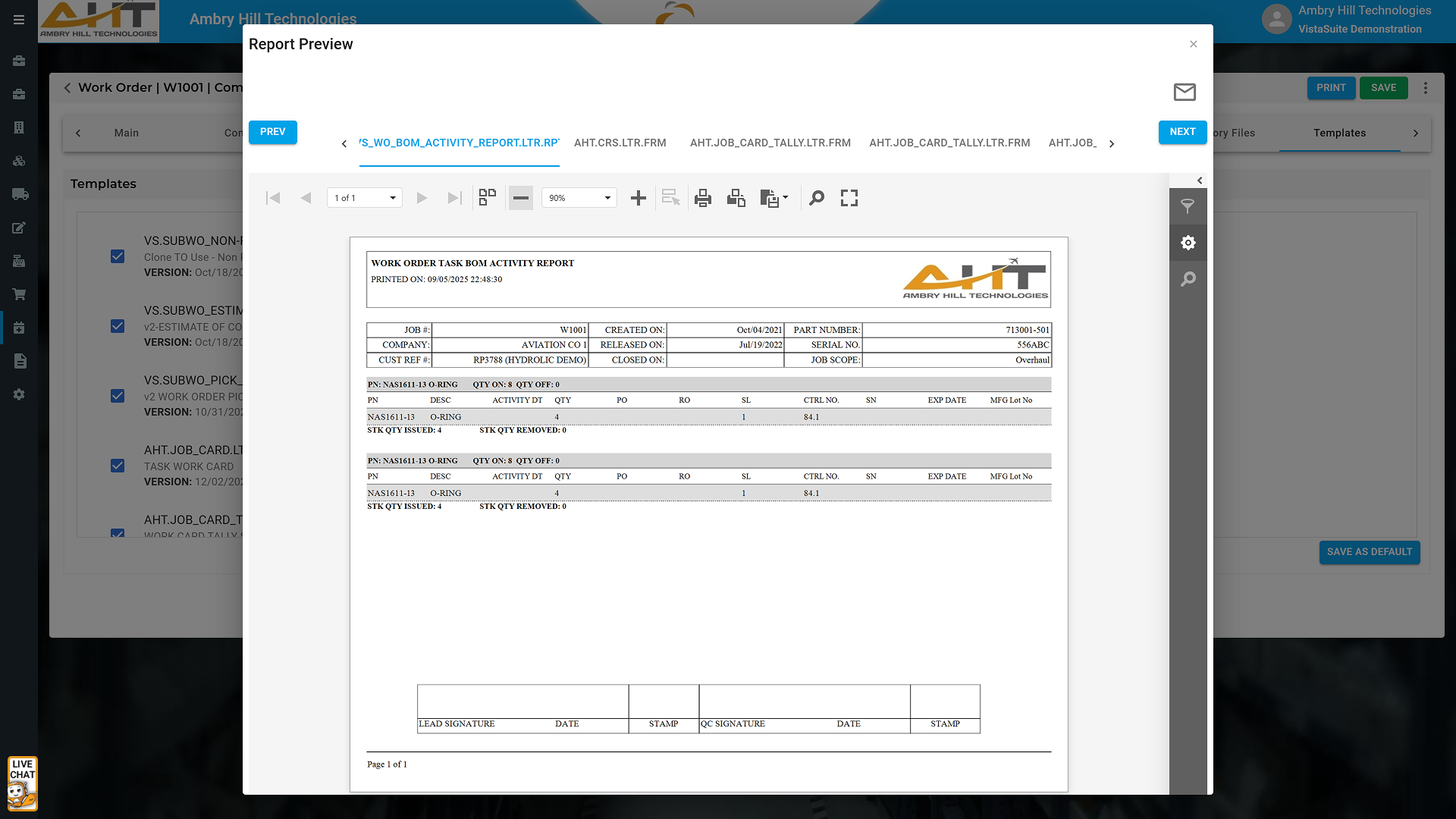 MRO Work Order Management Software | Ambry Hill Technologies