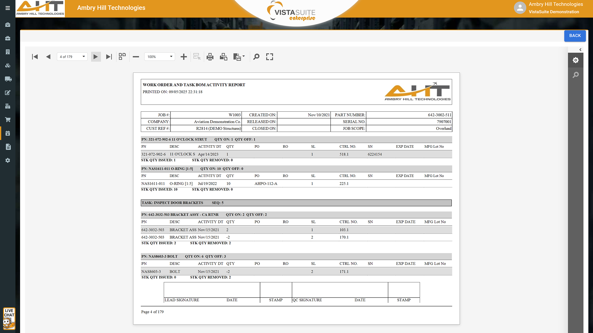 MRO Work Order Management Software | Ambry Hill Technologies