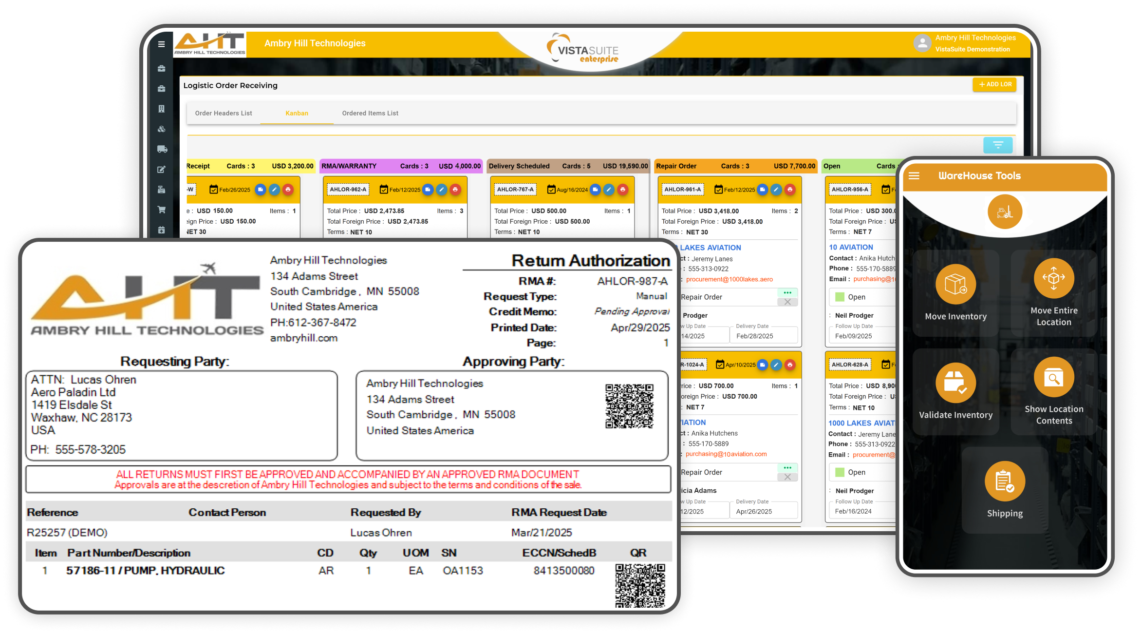 Receiving Management