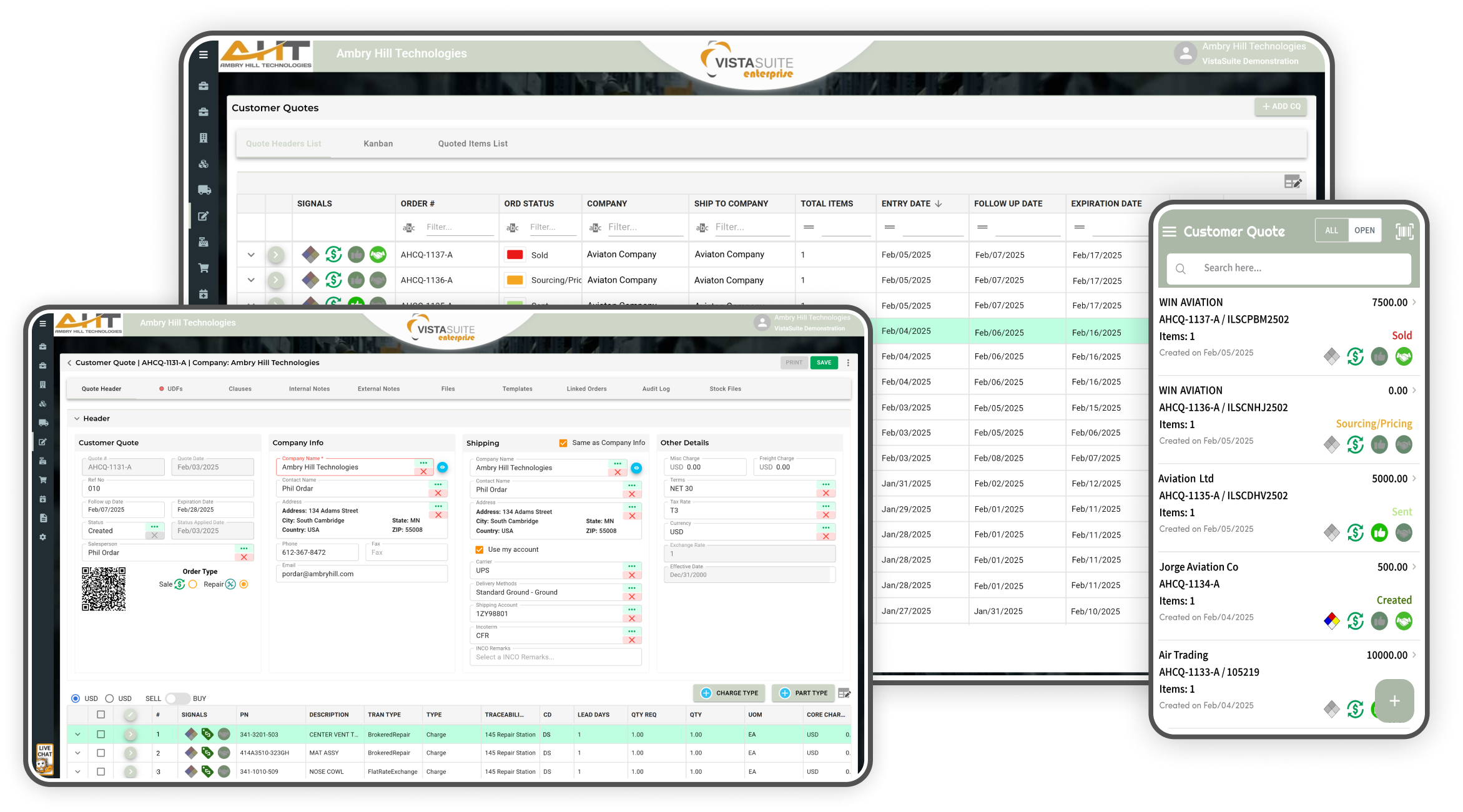 Company and Contacts