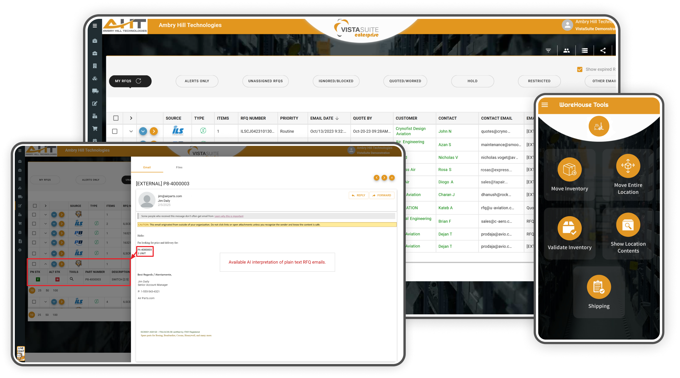 Company and Contacts