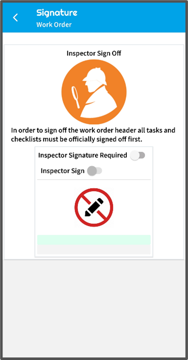 MRO App with FAA Signature