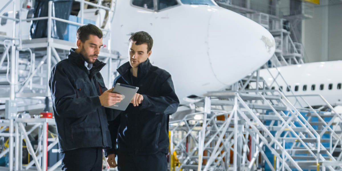 Modern Aviation MRO Using Tablet